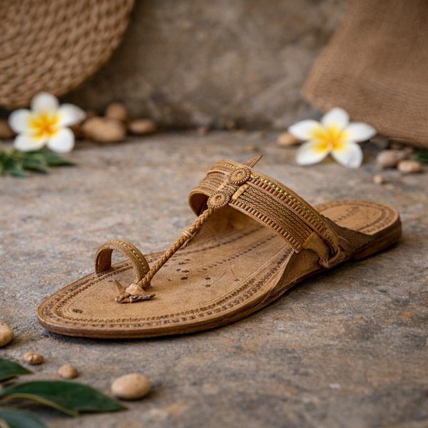 Premium Ladies Kapashi Kolhapuri Chappal