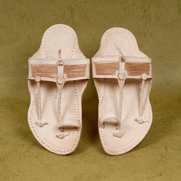 Paper Kapashi Kolhapuri Chappal