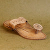Ladies Cross Angatha Patta Kolhapuri Chappal